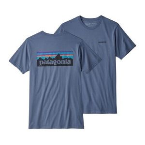 Patagonia Logo t shirt Blue M